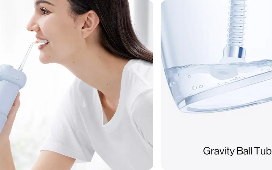 Entdecken Sie die Vorteile des C10 Wasserflossers für Ihre Mundgesundheit   Einführung in die Wasserflossing-Technik