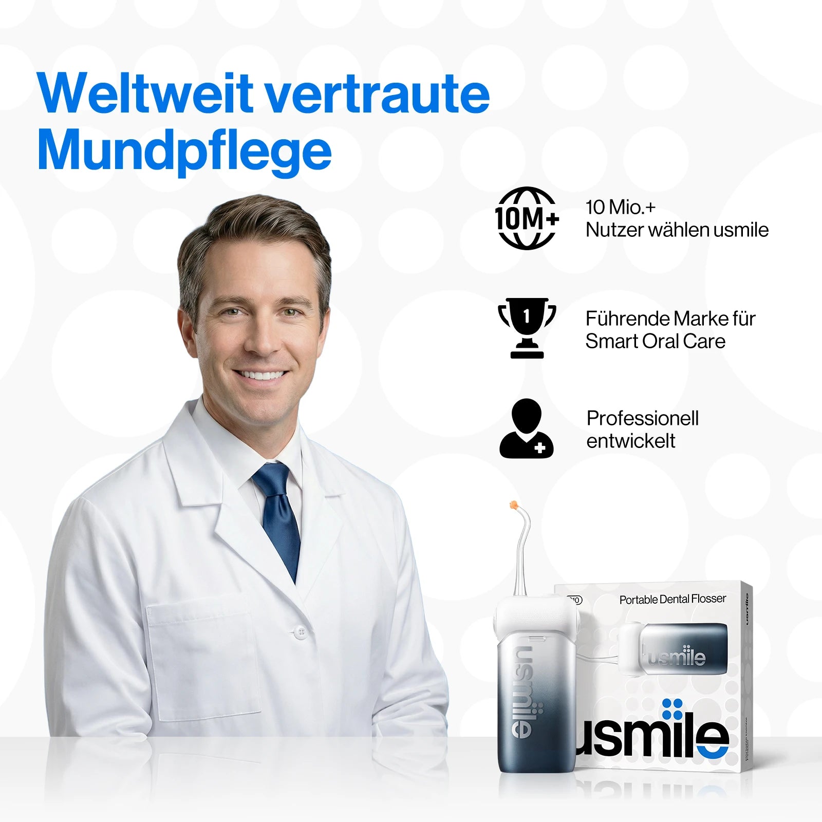 usmile C10 Duo Mundduschen-Set
