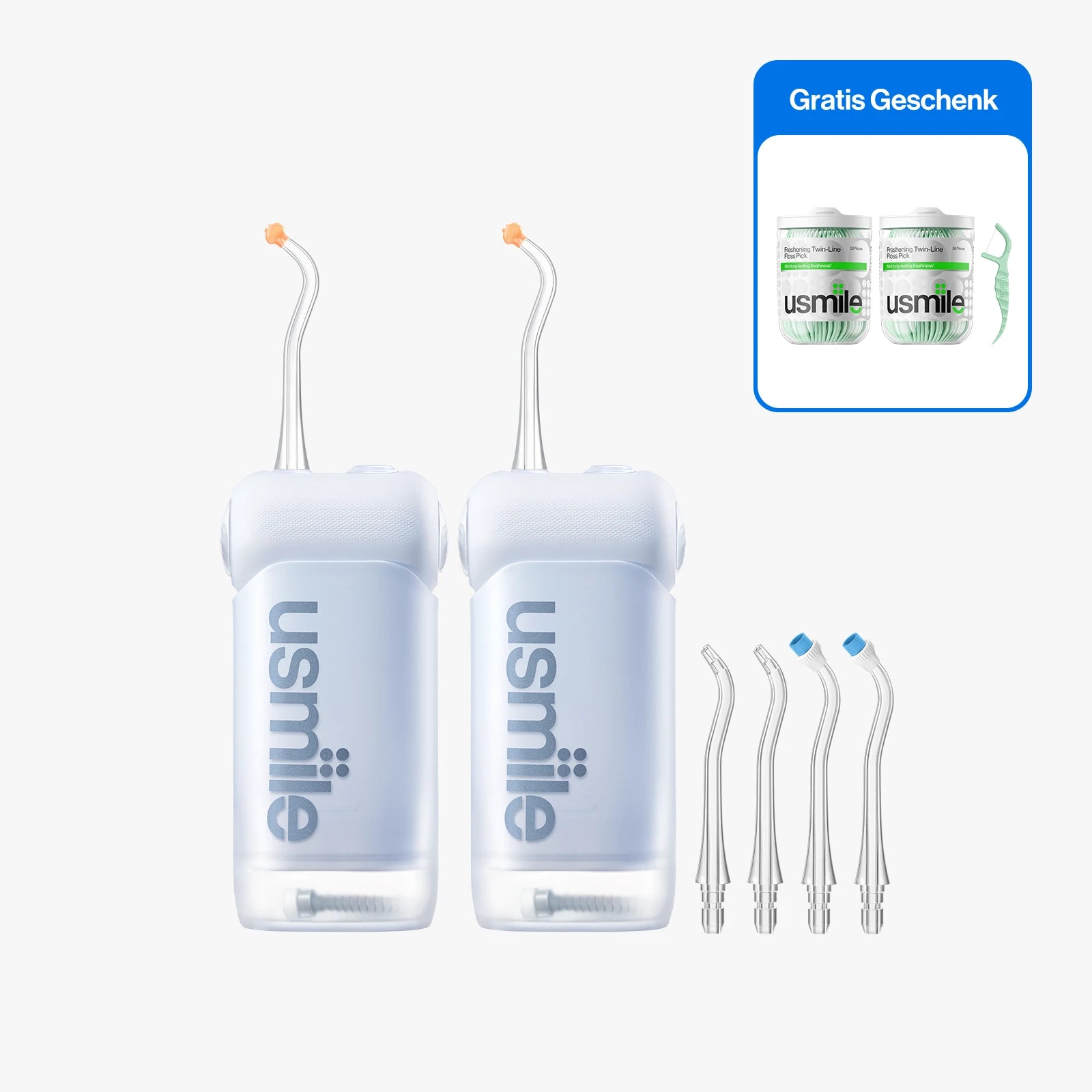 usmile C10 Duo Mundduschen-Set