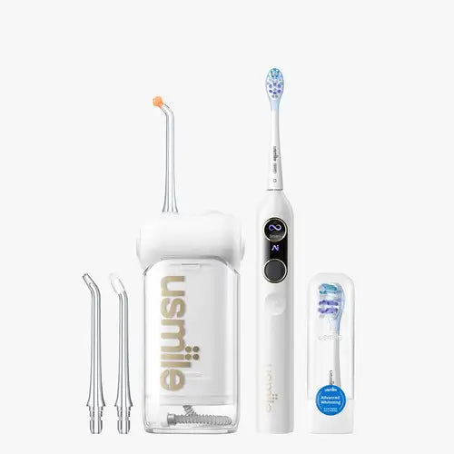 usmile Y10 PRO Elektrische Zahnbürste x C10 Tragbare Munddusche