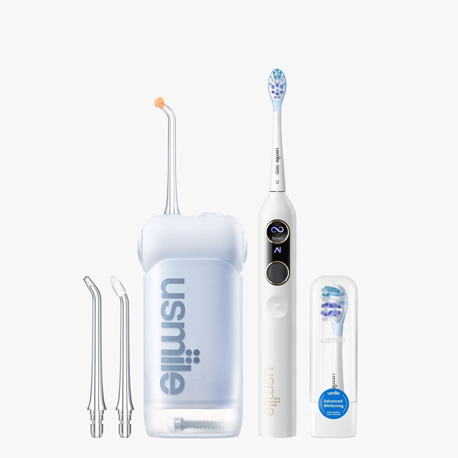 usmile Y10 PRO Elektrische Zahnbürste x C10 Tragbare Munddusche